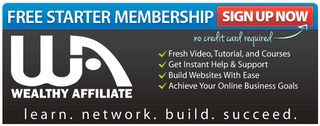 Free Starter Membership for Wealthy Affiliate