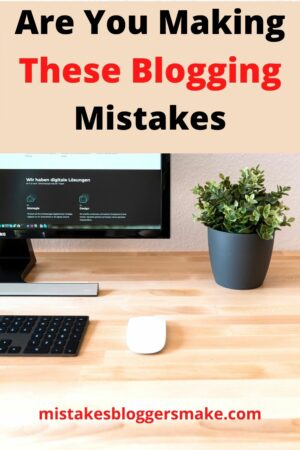 Are-You-Making-These-Blogging-Mistakes-Desktop-Computer-Mouse-and-A-Plant-On-A-Table