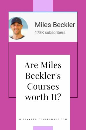 Have You Seen Miles Beckler's Free Courses