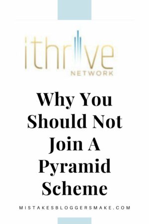 why you should not join a pyramid scheme