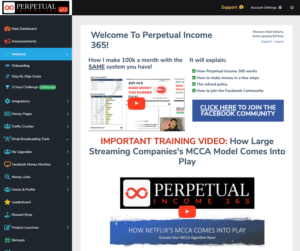 Perpetual-Income-365-dashboard